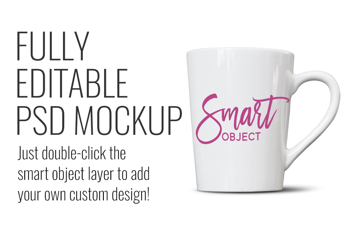 14oz Tapered Mug Mockup, a Cups & Container Mockup by SarahDesign (Photo 3 of 5)