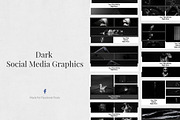 Dark Pack, a Social Media Template by Social Corner Graphics (Thumbnail 6 of 8)
