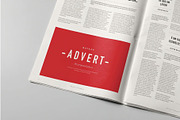 Newspaper Adverts Mock-up, an Advertising Mockup by zippypixelstudio (Thumbnail 5 of 9)