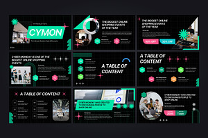 Cyber Monday Powerpoint Template