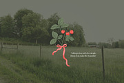 Cottage Garden. Floral & bows, a Pattern Graphic by PaperJamLab (Thumbnail 2 of 13)