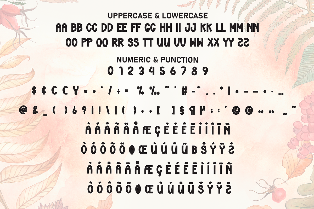Boho Autumn | Script Font, a Script Font by Scratchones (Photo 7 of 8)