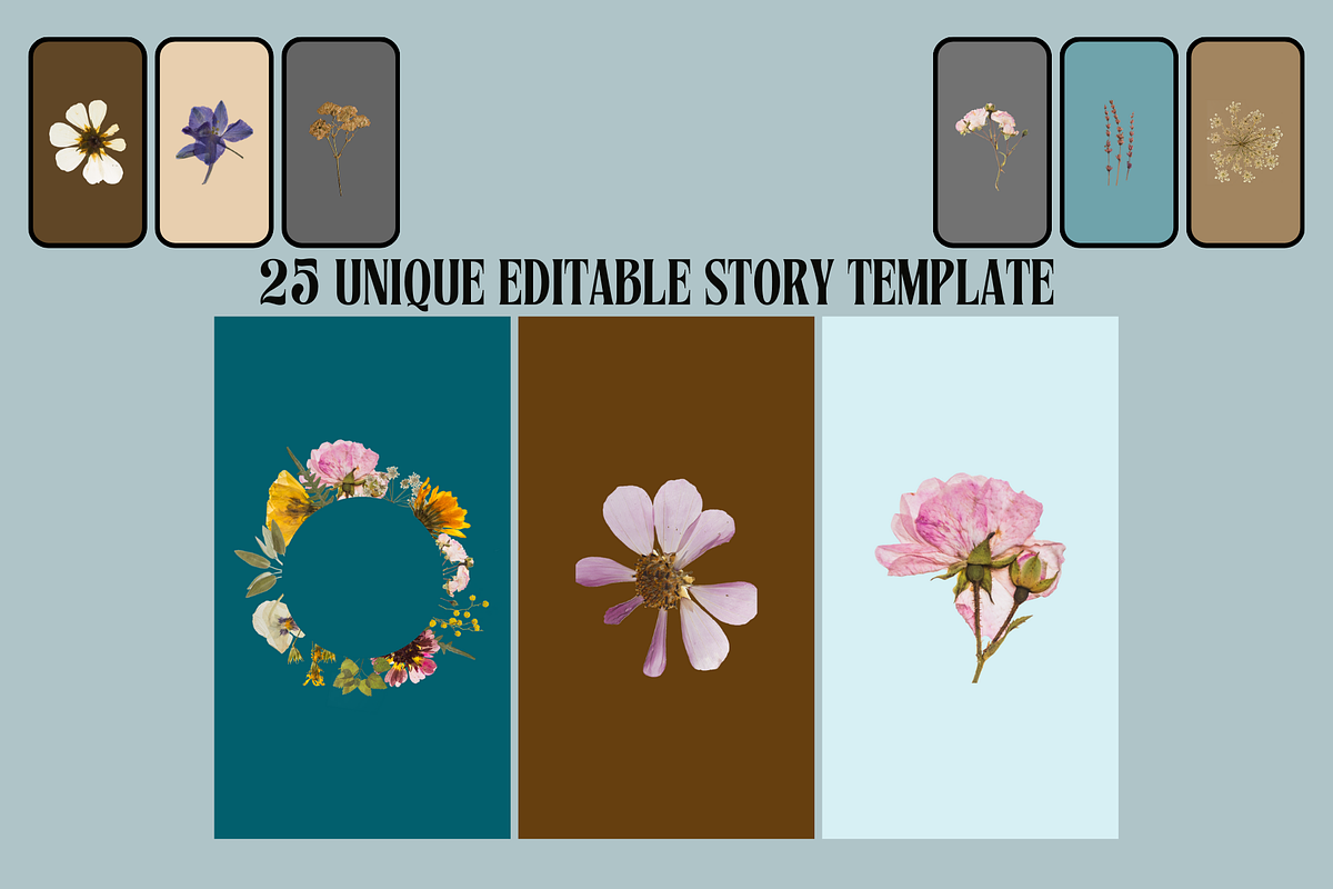 35 Instagram Story Templates Icons, a Social Media Template by MarkoPresets (Photo 4 of 5)
