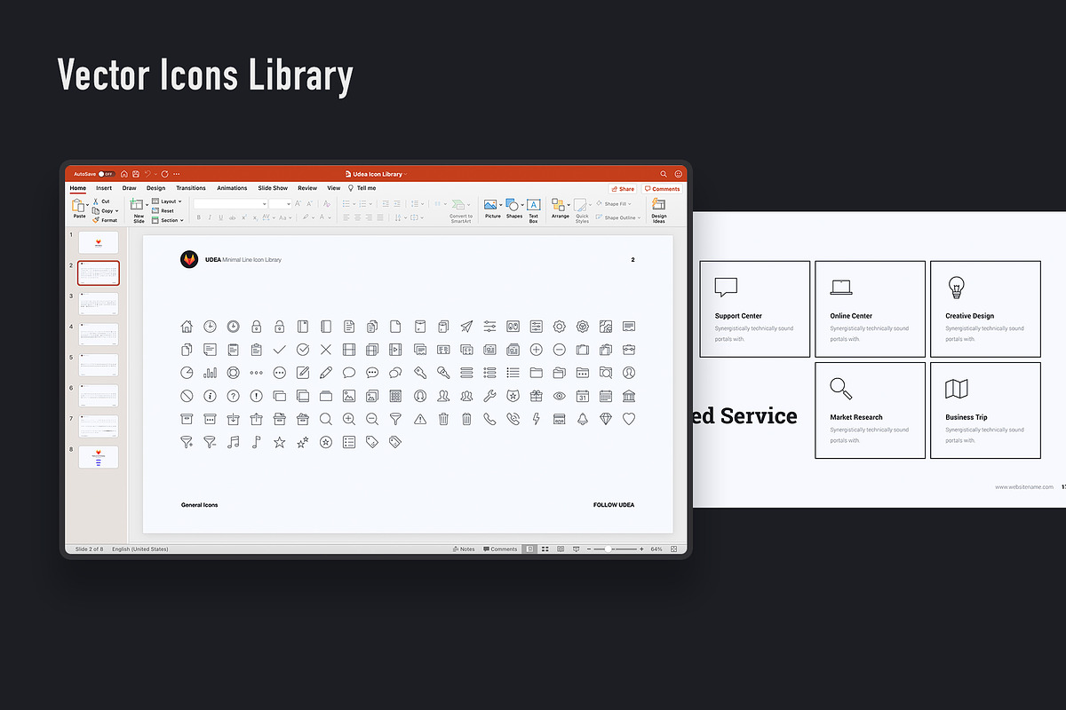 Kopa - Business Template, a Presentation Template by UDEA Store (Photo 4 of 14)