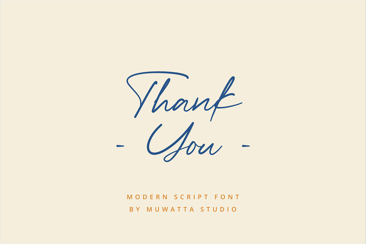 Bright Script, a Handwritten Font by Muwatta Studio (Photo 10 of 10)