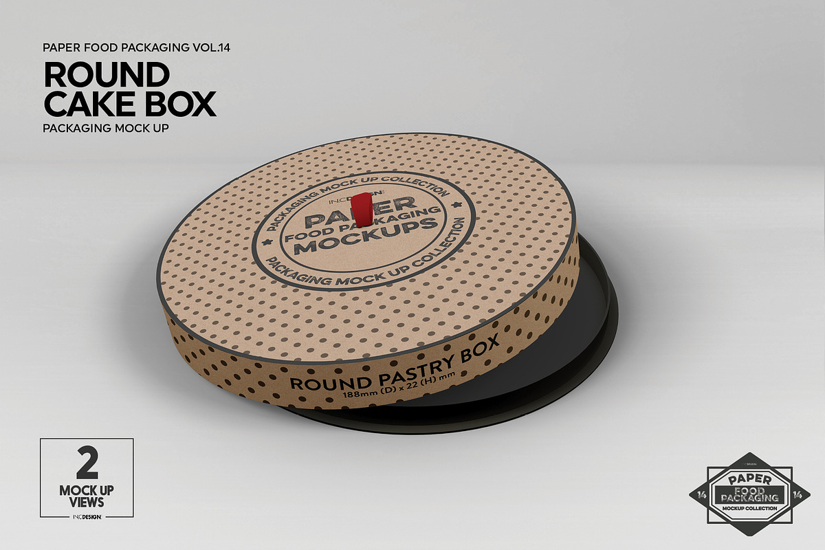 VOL.14 Food Box Packaging Mockups, a Packaging Mockup by INCDesign (Photo 13 of 25)
