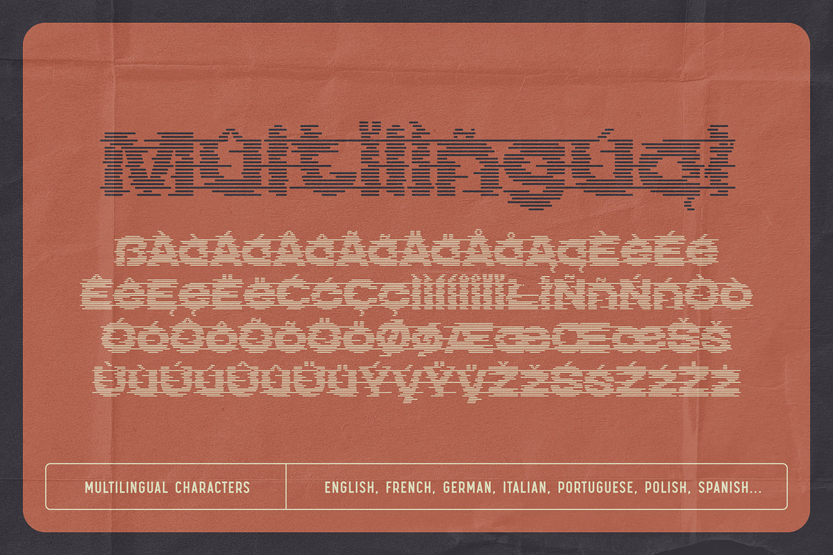 Echo Stripes - Variable Font Set, a Sans Serif Font by Gleb Guralnyk (Photo 6 of 7)