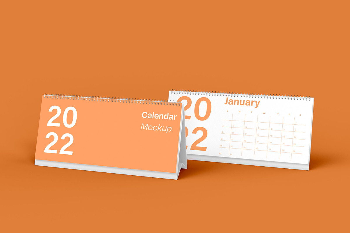 Calendar Mockup, a Product Mockup by Mego-studio