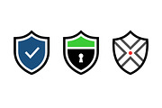 Shield Security Protection Vector, an Object Graphic by Artonix (Thumbnail 2 of 3)