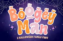 Boogeyman is Halloween font
