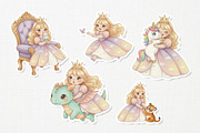 Lovely Little Princess Cute Cartoon, a Person Illustration by Gohsantosa (Thumbnail 4 of 4)