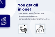 Education Icons, an Outline Icon by Slidesmash (Thumbnail 2 of 3)