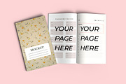 Open & Closed Pocket Planner Mockup, a Books & Magazine Mockup by Rami's Mockups (Thumbnail 1 of 4)