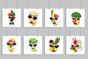 Tasty art featuring fruits, face, and sunglasses, a Food & Drink Photo by © Fisher Photostudio (Thumbnail 1 of 13)