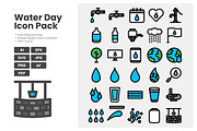 Water Icon pack, a Duotone Icon by erifqizeicon (Thumbnail 2 of 3)