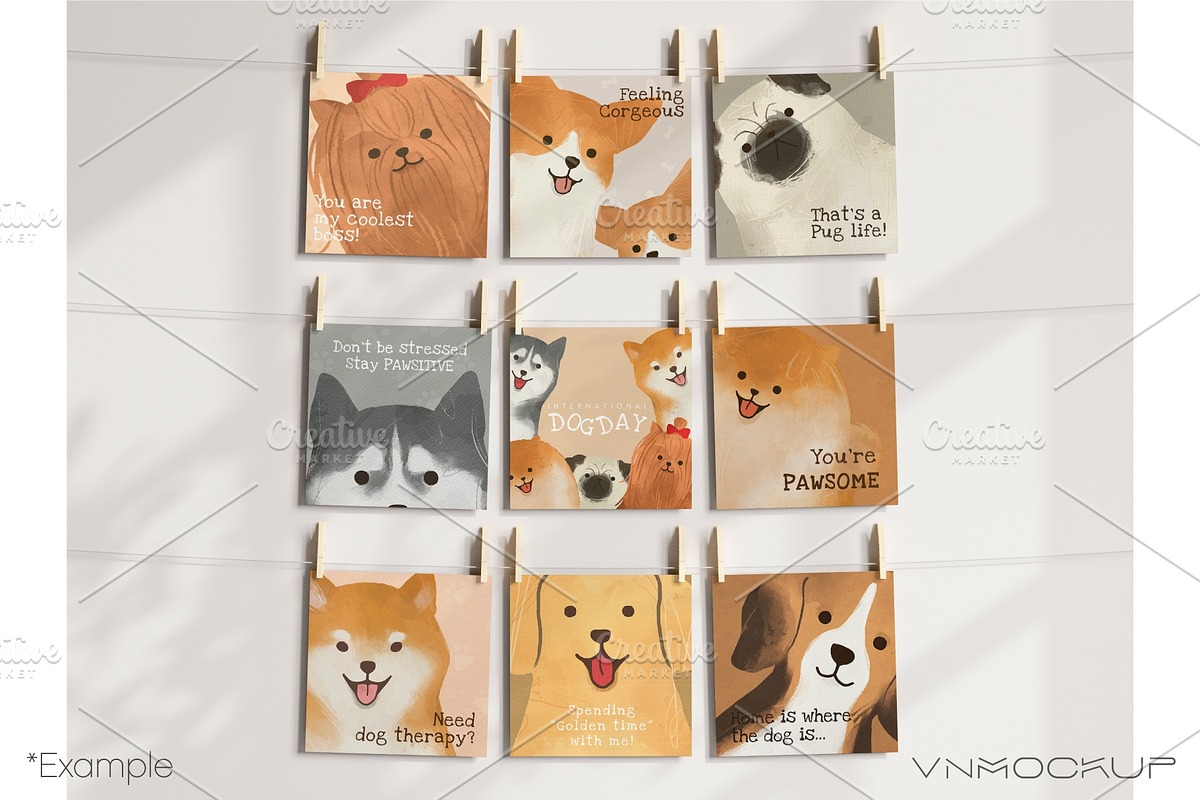 Paper Mockup Bundle - 10 Mockups, a Print Template by VNmockup (Photo 4 of 8)