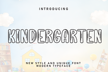 Kindergarten | Script Font