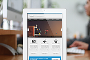 New Twisted - Portfolio Theme, a WordPress Template by SnailArt (Thumbnail 4 of 4)
