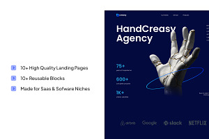 Creative Agent Landing Page