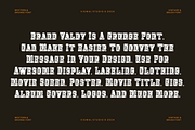 Brand Valdy - Vintage Font, a Slab Serif Font by Viswal Studio (Thumbnail 3 of 8)