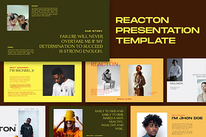 Reacton - Google Slides Template