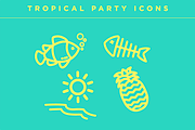 Party Vector Shapes, an Outline Icon by alex aitken (Thumbnail 4 of 5)