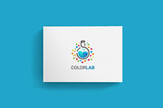 Colorlab Logo Template, a Branding & Logo Template by dien96 (Thumbnail 2 of 2)