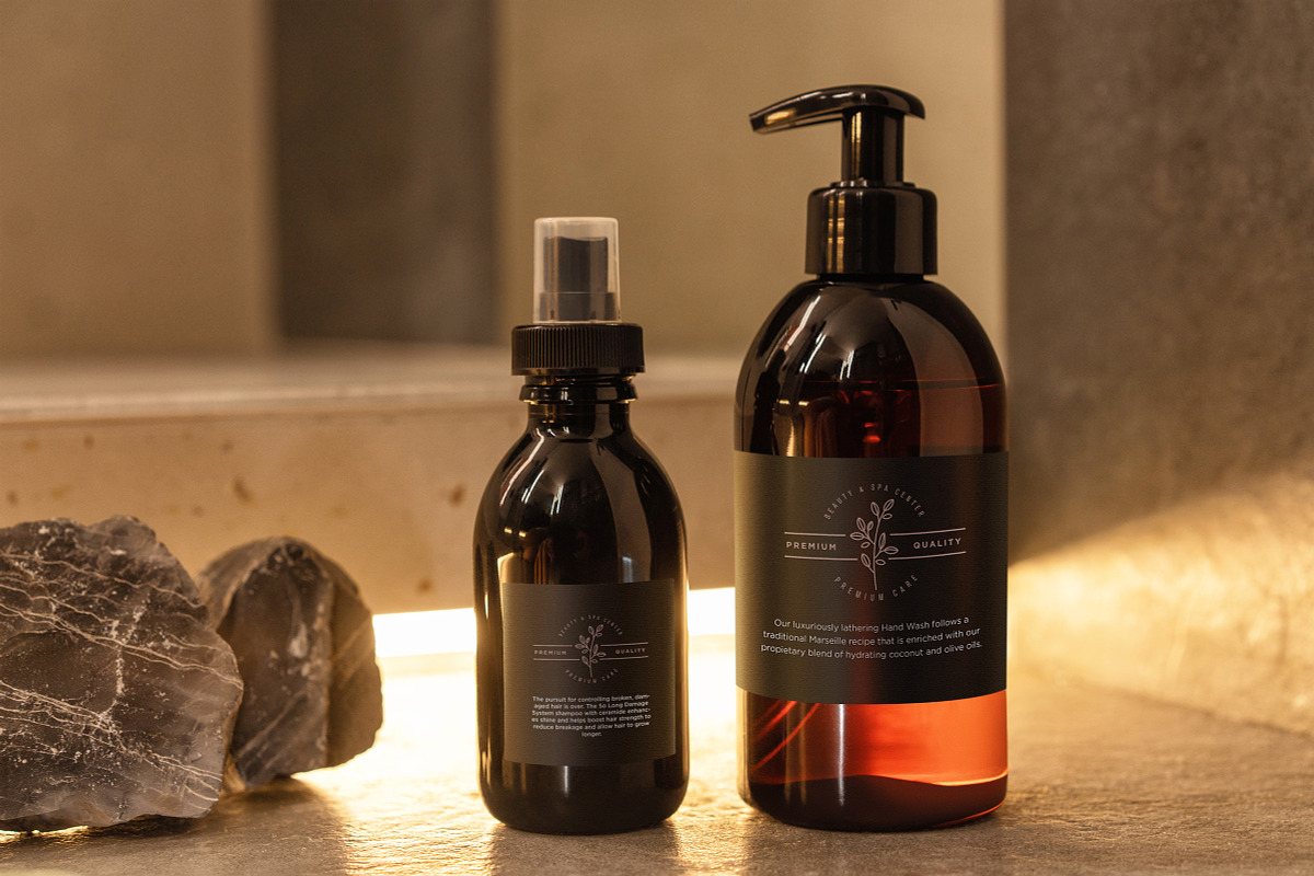 Cosmetic Bottles Mock-Up Set, a Cups & Container Mockup by Dikarte.Store (Photo 13 of 17)