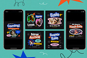 Black New Year’s Eve Instagram Set, a Social Media Template by Aiyari Graphic (Thumbnail 2 of 3)