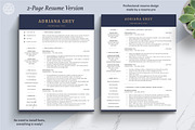 Professional Resume Template Design, a Resume Template by The Art of Resume (Thumbnail 4 of 8)