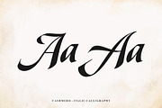 Cashmero - Italic Calligraphy, a Script Font by ErgibiStudio (Thumbnail 6 of 9)