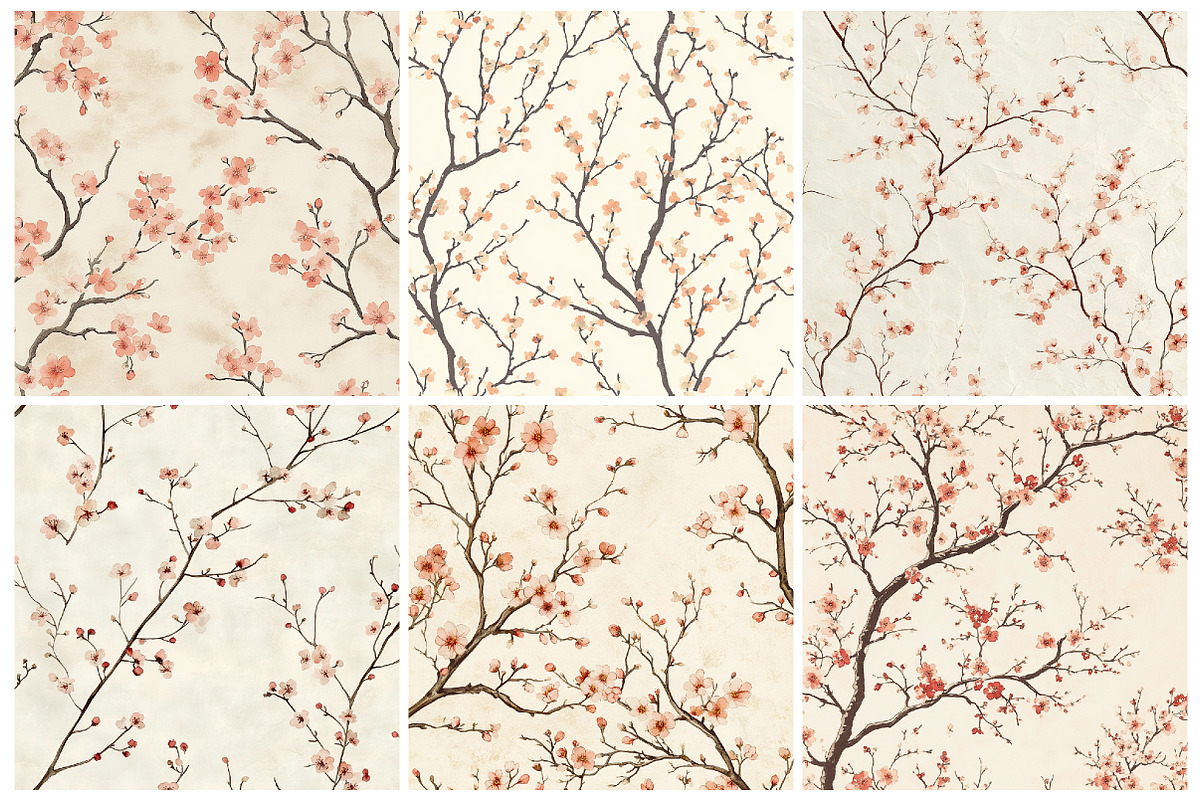 Pink Sakura Printable Texture, a Texture Graphic by CitraGraphics (Photo 5 of 9)