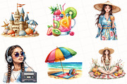 Summer Sublimation Clipart, an Illustration by OK Design (Thumbnail 3 of 5)