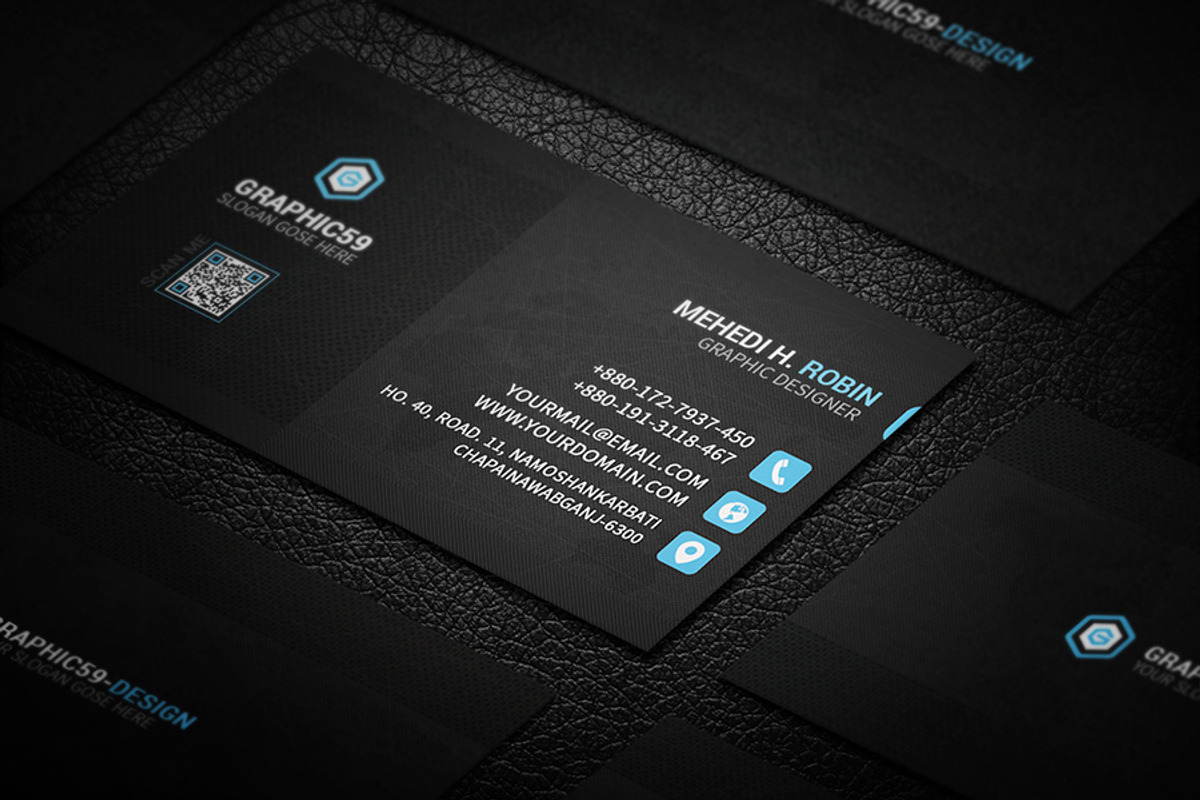 Pixel Business Card Design, a Business Card Template by graphica59 (Photo 3 of 4)