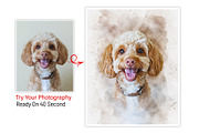 Custom Watercolor Pet Template, an Action Add-On by MRI STUDIO (Thumbnail 4 of 23)