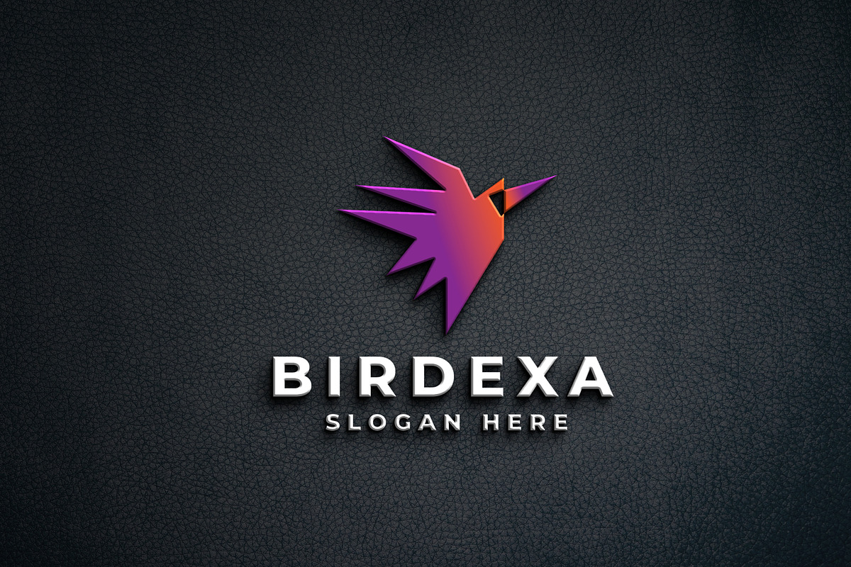 Geometric Bird in Flight Logo, a Branding & Logo Template by Design_Planet (Photo 1 of 2)