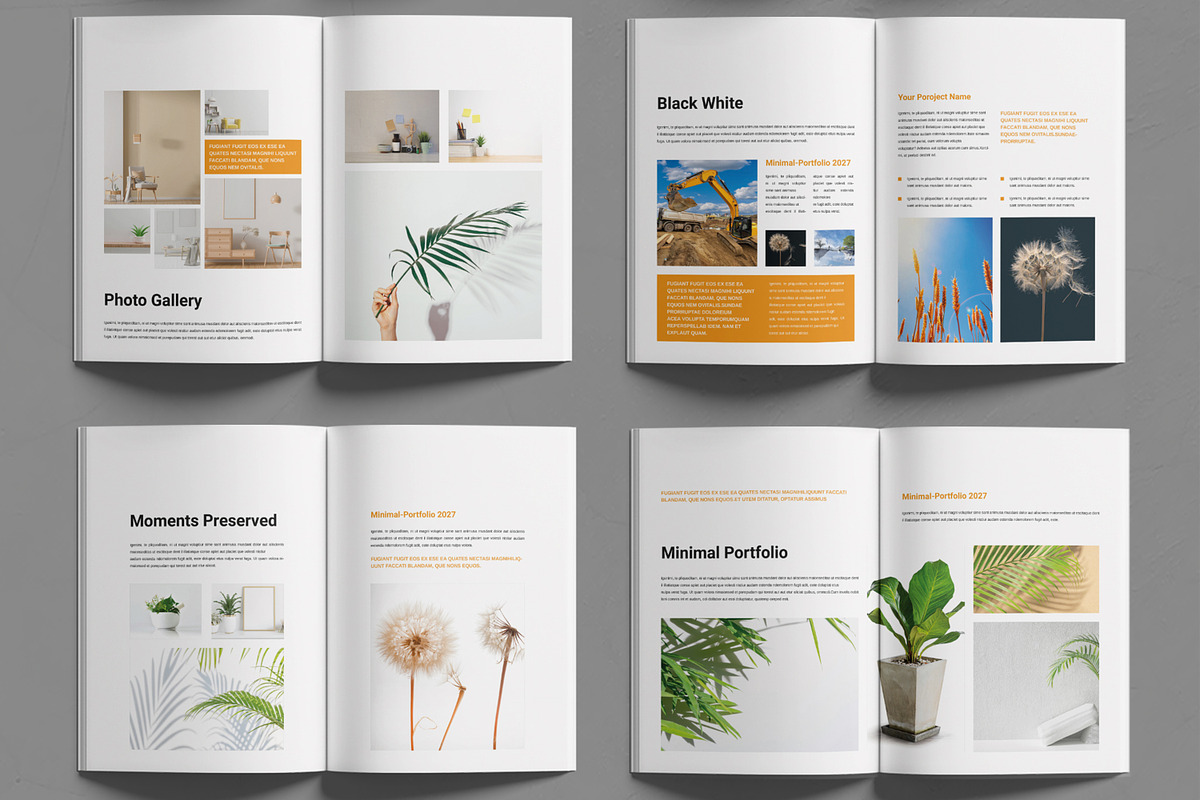 Minimal Portfolio Template preview 3