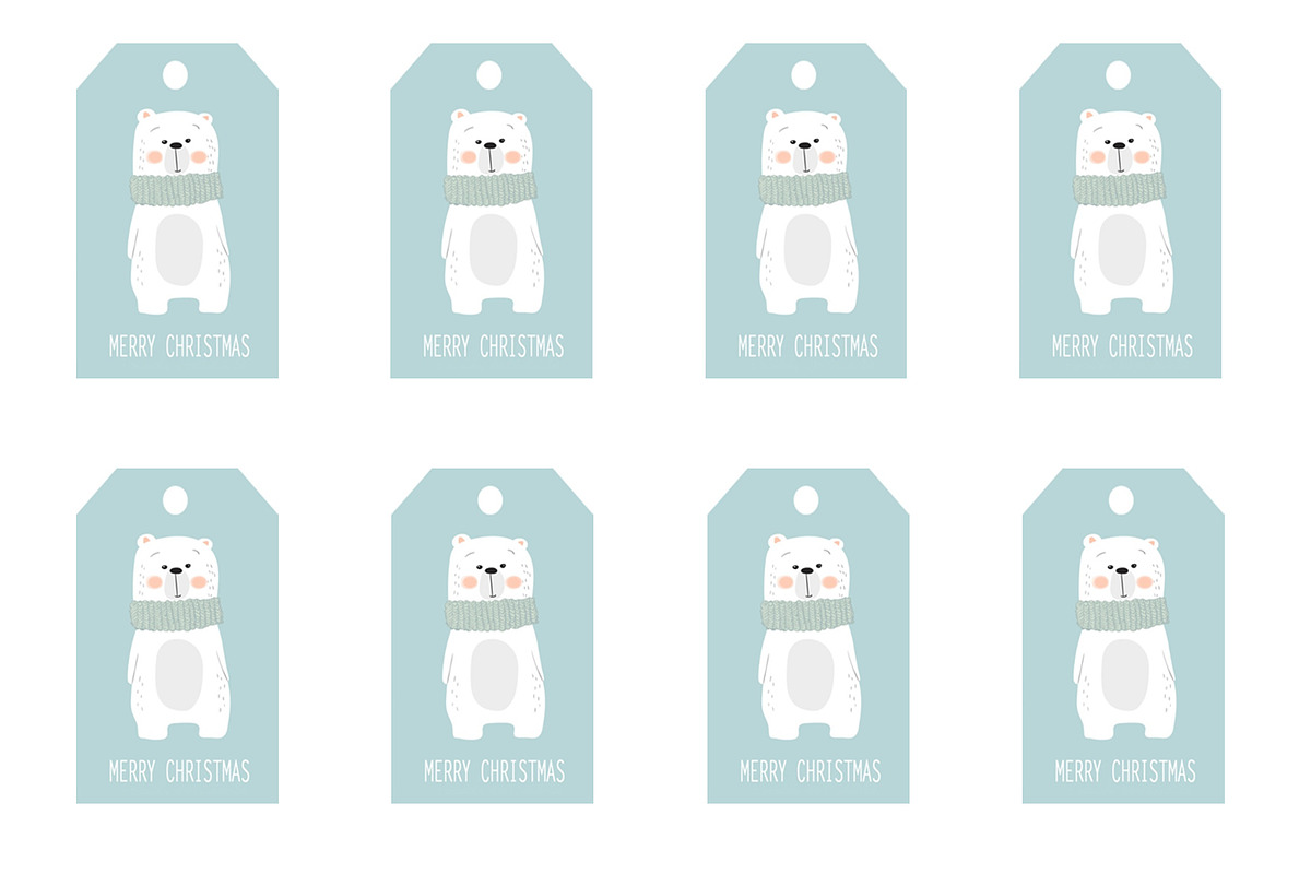 Christmas gift tags, an Invitation Template by mpcprintables (Photo 3 of 5)