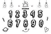 Doodle Pals - Sketchy Display Font, a Handwritten Font by KiddoGlyphs Studio (Thumbnail 5 of 5)
