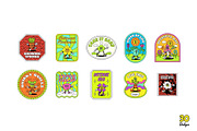 Floral Fellows Cartoon Characters, an Illustration by The Isian (Thumbnail 8 of 14)