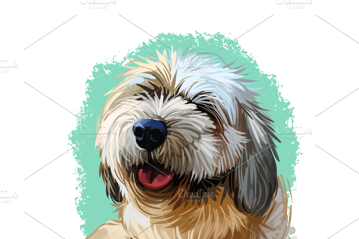 Puppies Dog Breeds Big Bundle 135Pcs, an Animal Illustration by Dneprstock (Photo 41 of 68)
