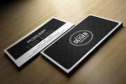 Black And White Business Card, a Business Card Template by Marvel (Thumbnail 1 of 3)