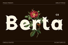 CS Berta – Tuscan Font