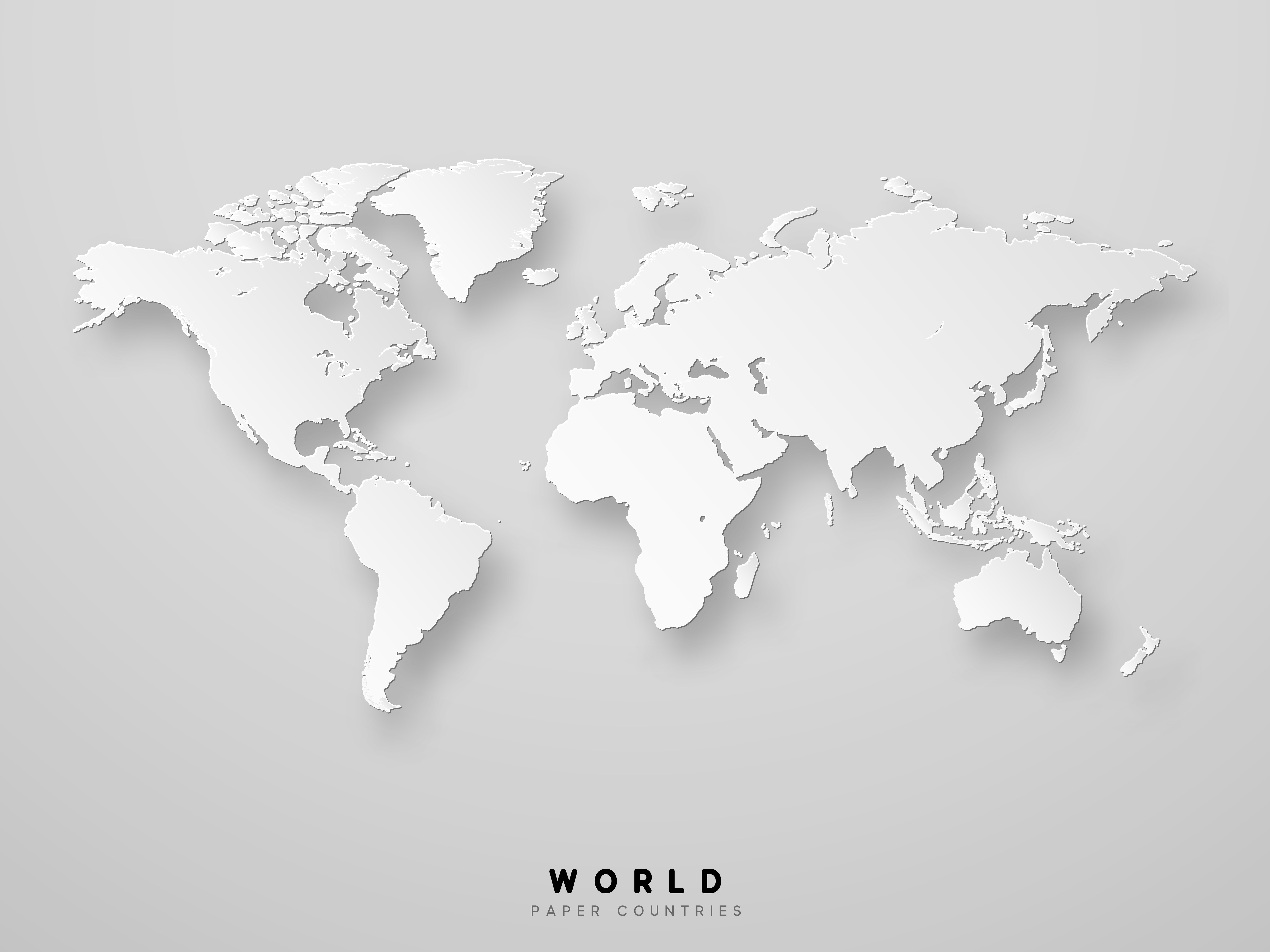 World Map Vectors, a Templates & Theme by Modern vector
