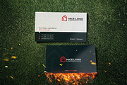 house business card, a Business Card Template by Indigo Graphic Shop (Thumbnail 1 of 4)