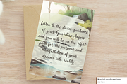 Spiritual Positive Quote Print Wall, a Poster Template by MagicLove Creations (Thumbnail 5 of 10)
