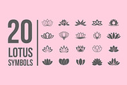 Pack of 77 decorative flower symbols, an Icon by Artha Design Studio (Thumbnail 4 of 4)
