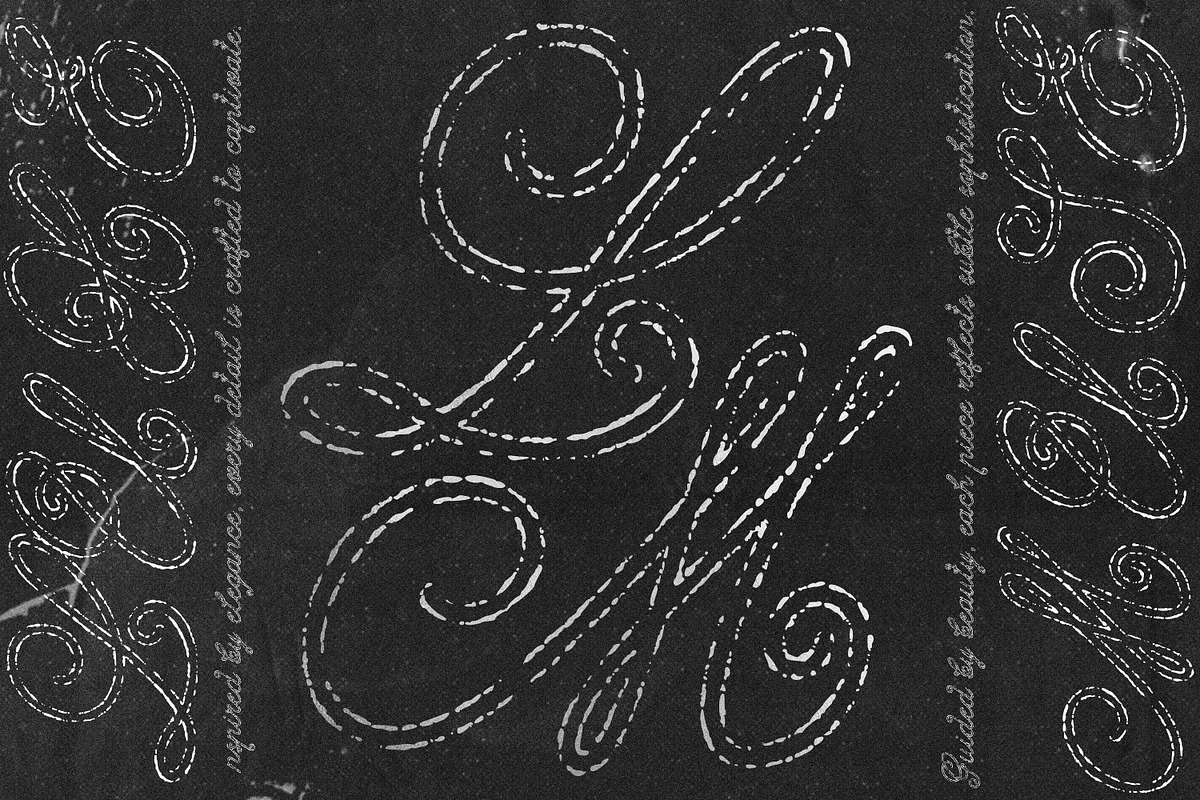 The Ash Forged Textured Script, a Script Font by AnMark (Photo 6 of 17)