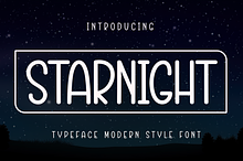 Starnight | Script Font