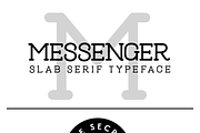 TSS Messenger, a Slab Serif Font by bciii design (Thumbnail 1 of 3)